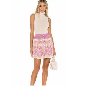 Spell & the gypsy collective x REVOLVE Coco Lei Mini Skirt in Lilac size small